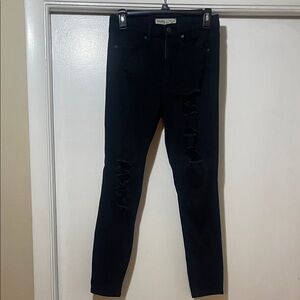Mudd Women's Black Skinny Jeans high-rise ankle size 7